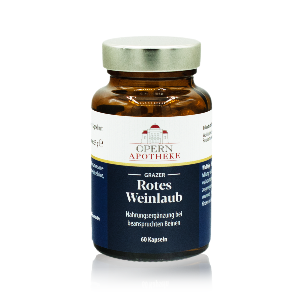 Grazer Rotes Weinlaub Kapseln